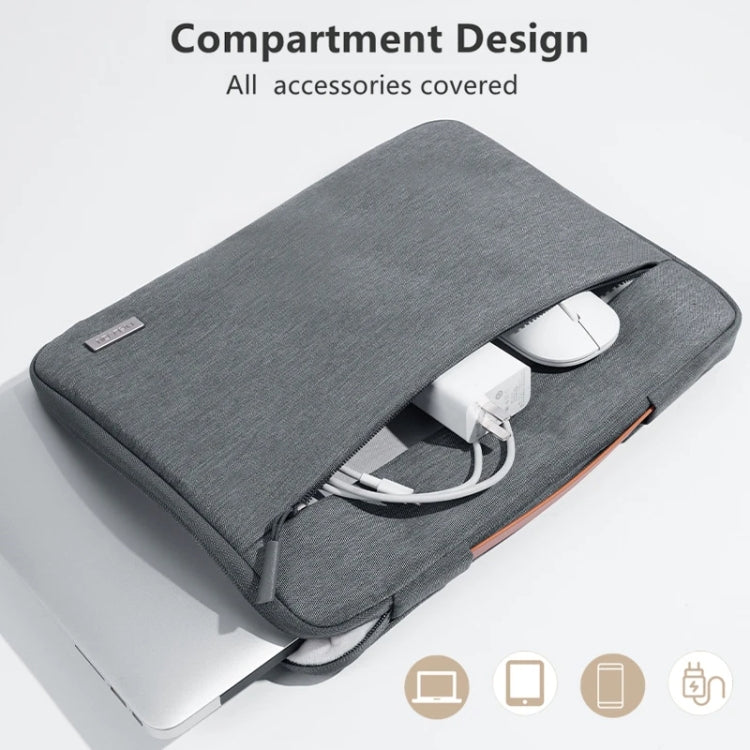 Para bolsa de mano impermeable con cremallera para computadora portátil de 16 pulgadas, For 16 inch