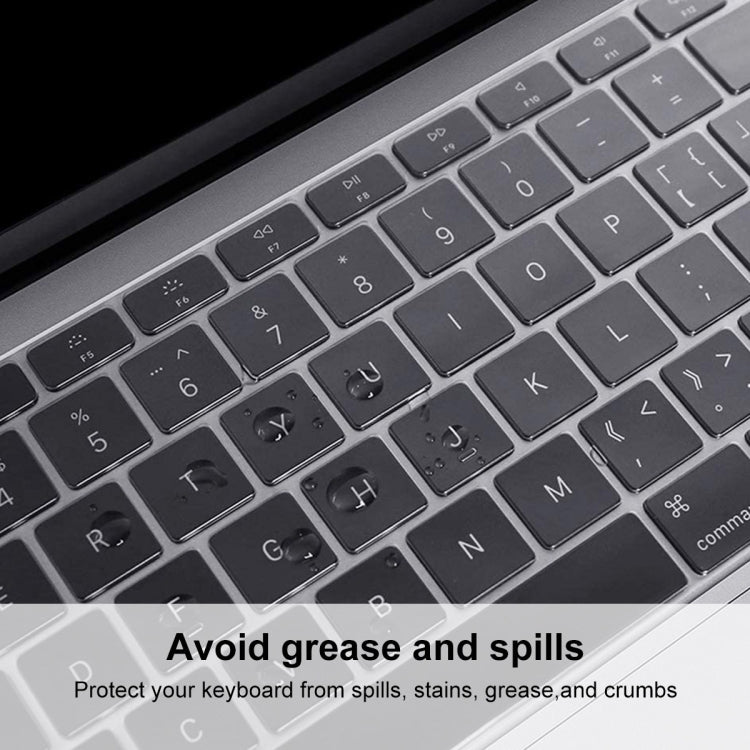 ENKAY Funda protectora de teclado de TPU para MacBook Pro con barra táctil de 13,3 pulgadas (A1706/A1989/A2159) /15,4 pulgadas (A1707/A1990) Versión europea, For 2016 MacBook Pro
