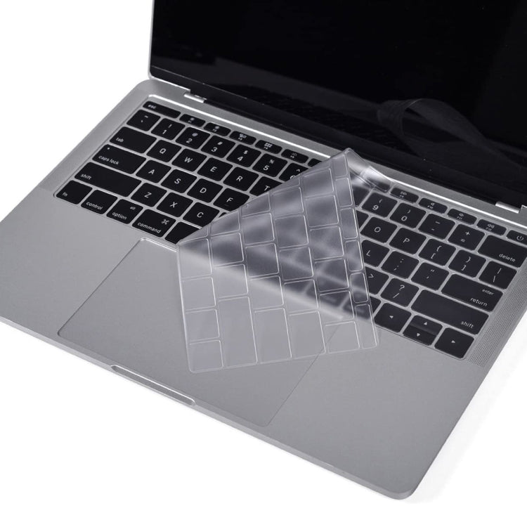 ENKAY Funda protectora de teclado de TPU para MacBook 2015 de 12 pulgadas (A1534) / MacBook Pro de 13,3 pulgadas sin barra táctil (A1708), versión europea, EU Version