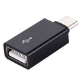 Adaptador de conector de puerto USB-C / Type-C macho a USB 2.0 hembra para el nuevo MacBook Air de 12 pulgadas, Huawei P9 y P9 Plus, HTC One M10, Xiaomi Mi 5S y 5S Plus y 5, Meizu PRO 6 y PRO 5, Letv,Google, OnePlus