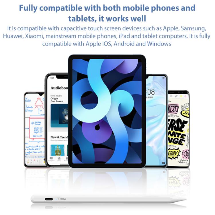Lápiz capacitivo magnético activo reemplazable ROCK B03 para iPad 2018 o superior