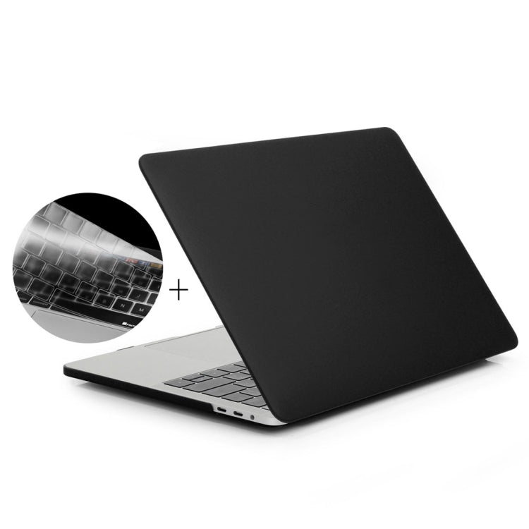 ENKAY Hat-Prince 2 en 1 Funda protectora de plástico rígido esmerilado + Funda protectora de teclado de TPU ultrafina versión europea para MacBook Pro 2016 de 15,4 pulgadas con barra táctil (A1707), 15.4 inch with Touch Bar Europe Version