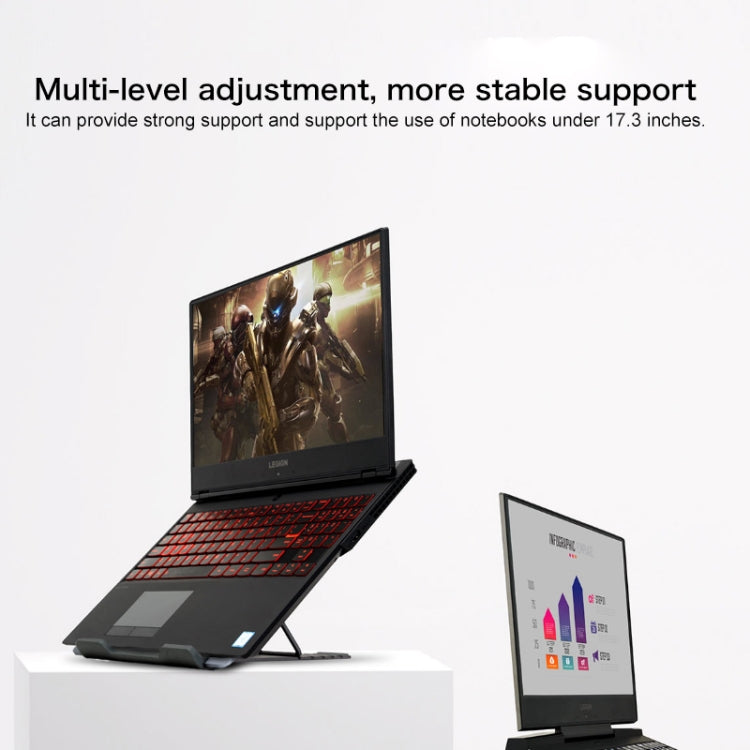 Lenovo Z2 LEGION Soporte de refrigeración para computadora portátil de aleación de Aluminio Soporte de disipación de Calor para Y7000 / Y7000P / Y9000K