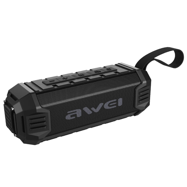 Wei Y280 IPX4 Altavoz Bluetooth Power Bank con graves mejorados, micrófono incorporado, compatible con tarjeta FM/USB/TF/AUX, Y280