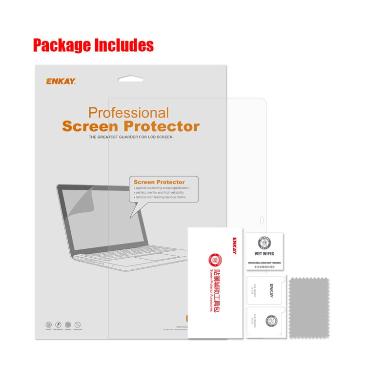 ENKAY para Apple MacBook Pro 13,3 pulgadas (A1706/A1708/A1989/A2159) Protector de pantalla HD PET, For MacBook Pro 13.3 inch (A1706/A1708/A1989/A2159)