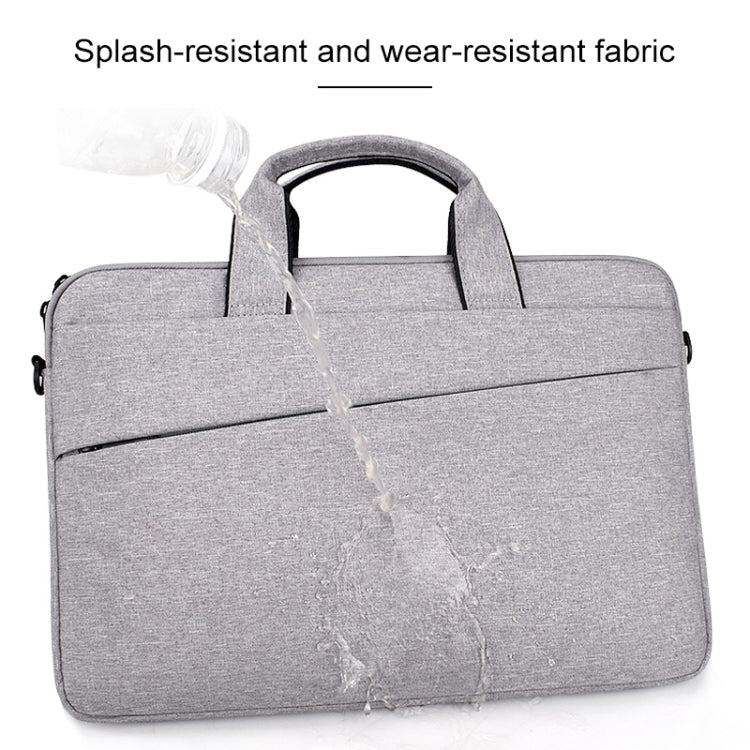 ST03S Bolsa portátil para tableta y portátil, con bolsillos laterales dobles, tela Oxford, mango suave, 14,1 pulgadas, 14.1 inch Black, 14.1 inch Pink, 14.1 inch Grey, 14.1 inch Deep Space Gray, 14.1 inch Navy Blue
