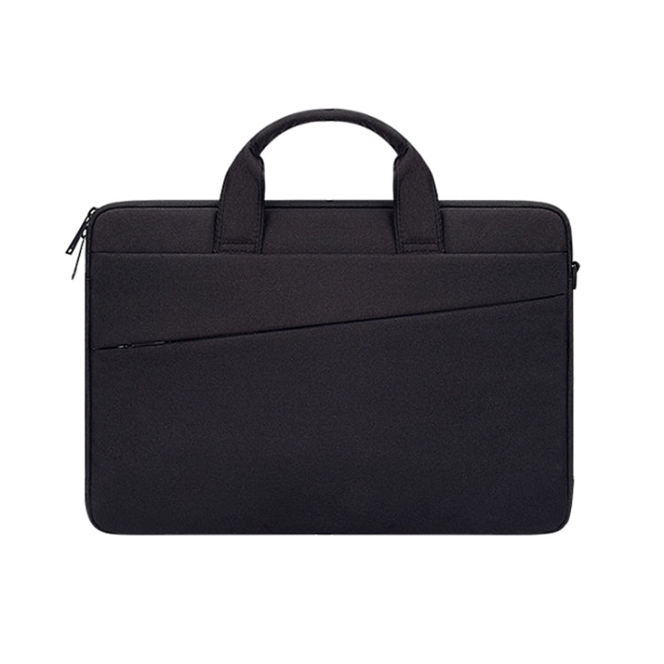 ST03S Bolsa portátil para tableta y portátil, con bolsillos laterales dobles, tela Oxford, mango suave, 15,6 pulgadas, 15.6 inch Black, 15.6 inch Pink, 15.6 inch Grey, 15.6 inch Deep Space Gray, 15.6 inch Navy Blue