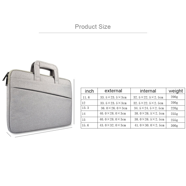 ST03S Bolsa portátil para tableta y portátil, con bolsillos laterales dobles, tela Oxford, mango suave, 15,6 pulgadas, 15.6 inch Black, 15.6 inch Pink, 15.6 inch Grey, 15.6 inch Deep Space Gray, 15.6 inch Navy Blue