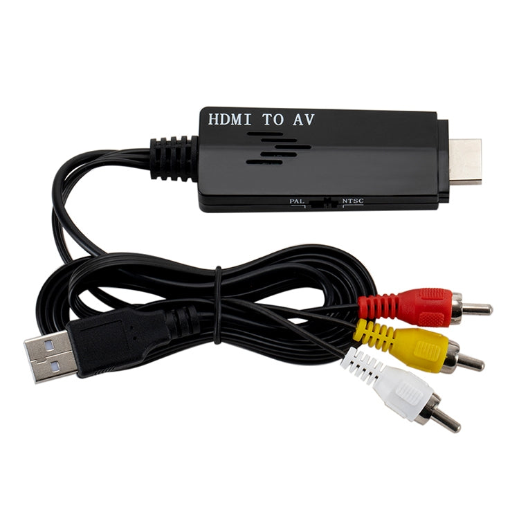 Cable adaptador convertidor HDMI a RCA 1080P