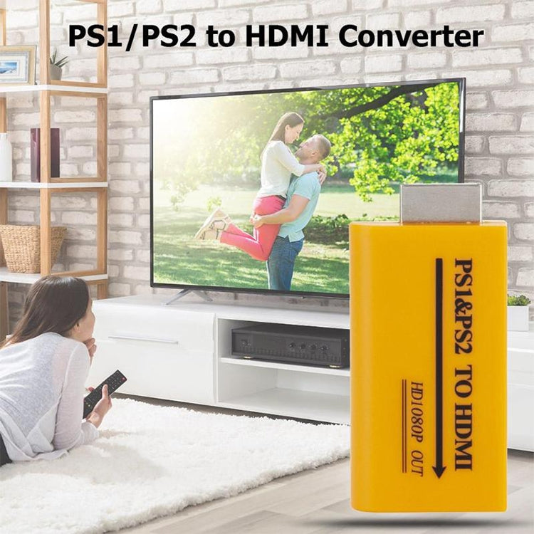 Salida PS1/PS2 a HDMI HD 1080P