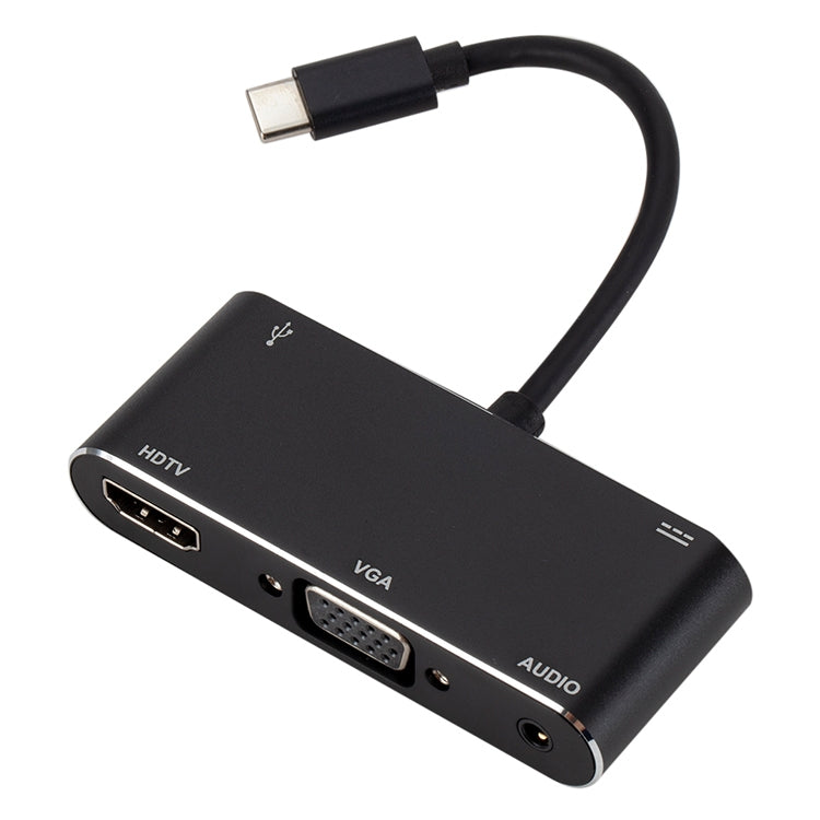 Convertidor USB-C / Tipo-C a HDMI /VGA /USB 3.0 /PD