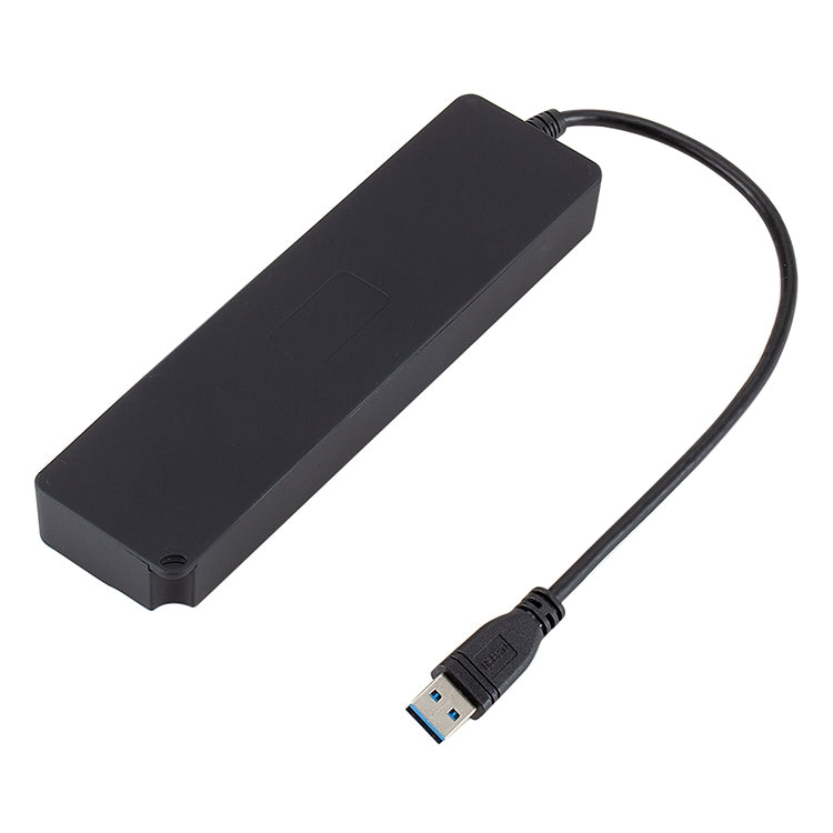 Expansión de concentrador múltiple de alta velocidad USB 3.0 de 7 puertos con interruptor para PC y computadora portátil, Hub Expansion