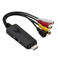 Adaptador convertidor de vídeo HD a 3RCA AV CVBS, HD Video to 3RCA