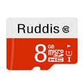 Tarjeta de memoria Ruddis de 8 GB de alta velocidad Clase 10 TF/Micro SDXC UHS-1 (U1), 8GB