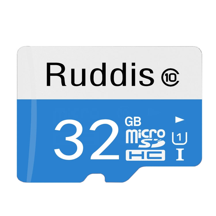 Tarjeta de memoria Ruddis de 32 GB de alta velocidad Clase 10 TF/Micro SDXC UHS-1(U1), 32GB