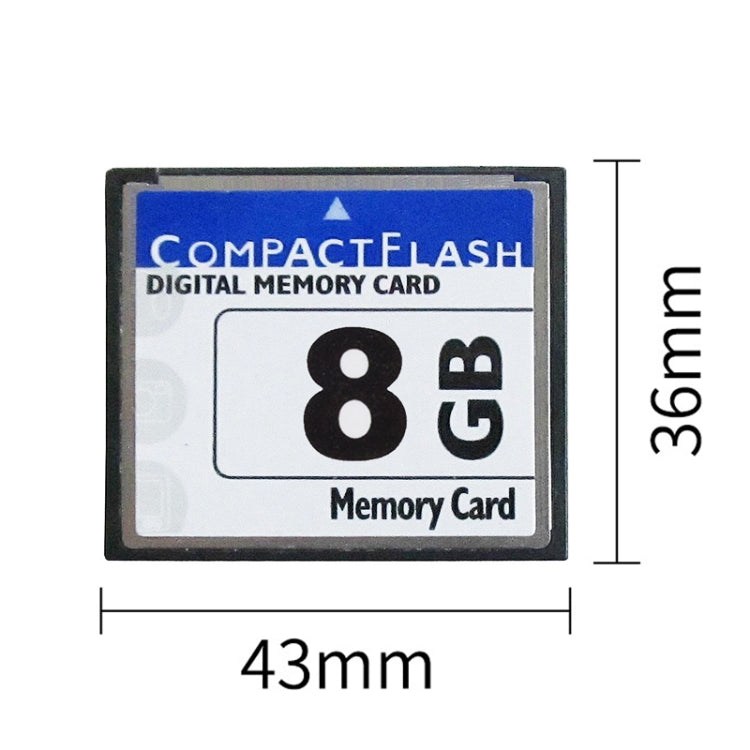 Tarjeta flash compacta de 8 GB, 8GB