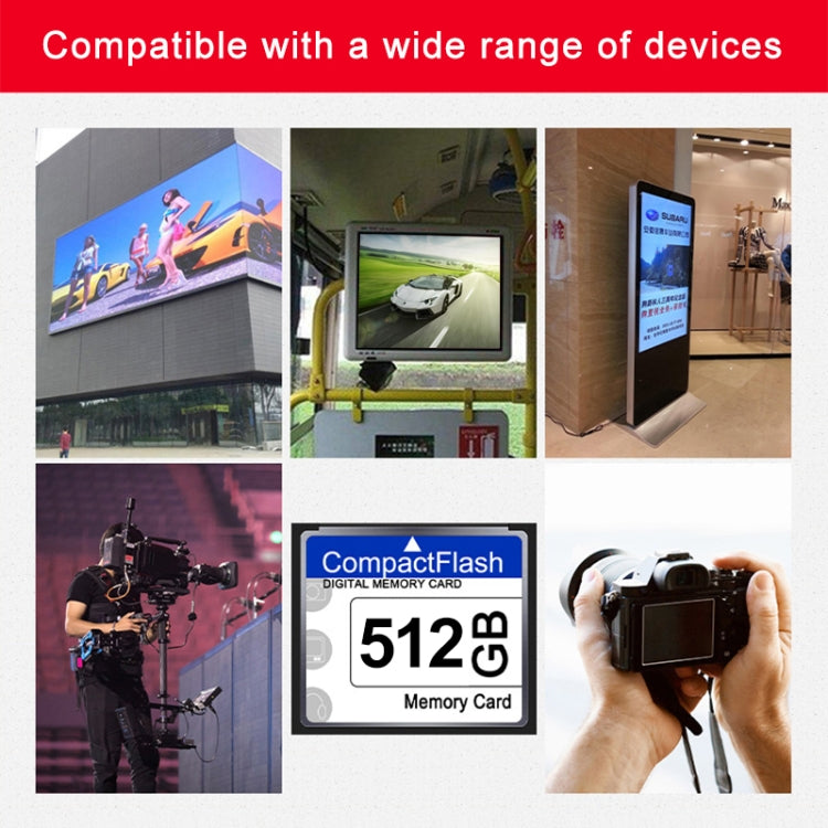 Tarjeta flash compacta de 512 MB, 512MB