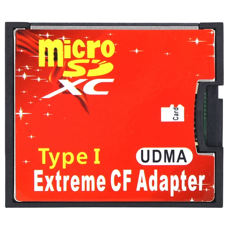 Adaptador de tarjeta de memoria Micro SD a CF Compact Flash, 1 zócalo, 1-Socket