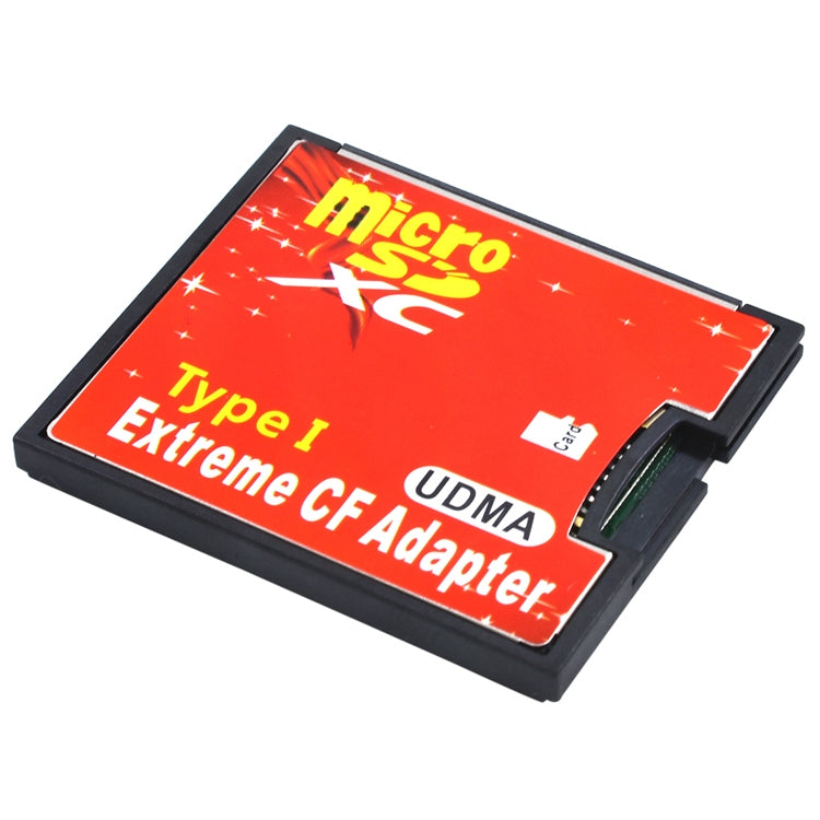 Adaptador de tarjeta de memoria Micro SD a CF Compact Flash, 1 zócalo, 1-Socket