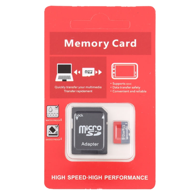 Tarjeta de memoria TF (Micro SD) de 512 GB compatible con SDHC