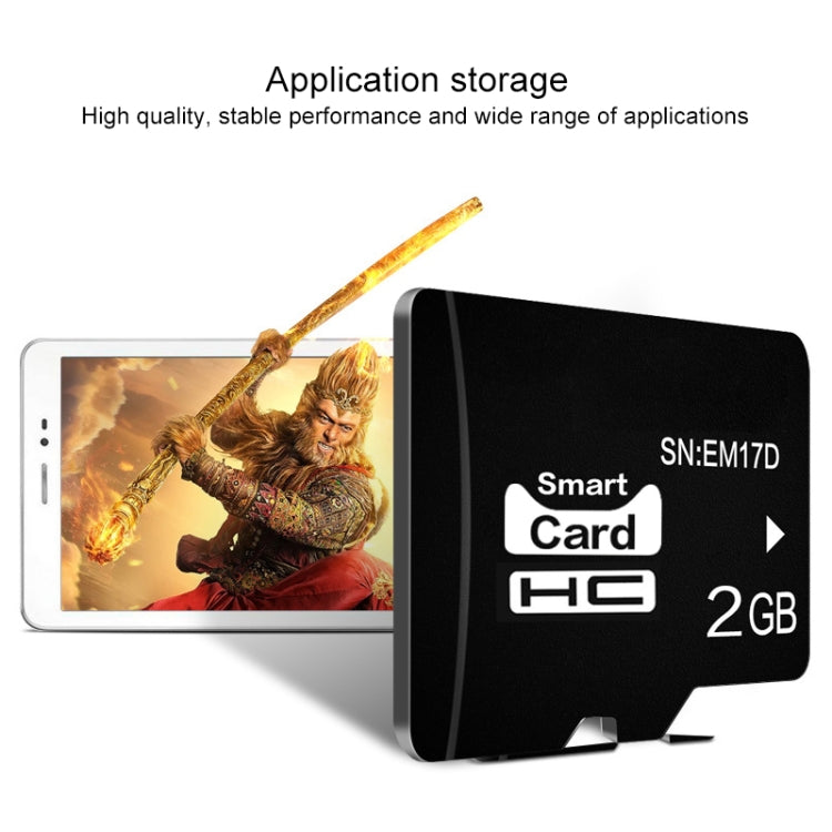 Tarjeta de memoria eekoo 2GB CLASE 4 TF (Micro SD), 2GB