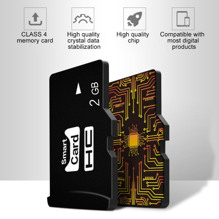 Tarjeta de memoria eekoo 2GB CLASE 4 TF (Micro SD), 2GB