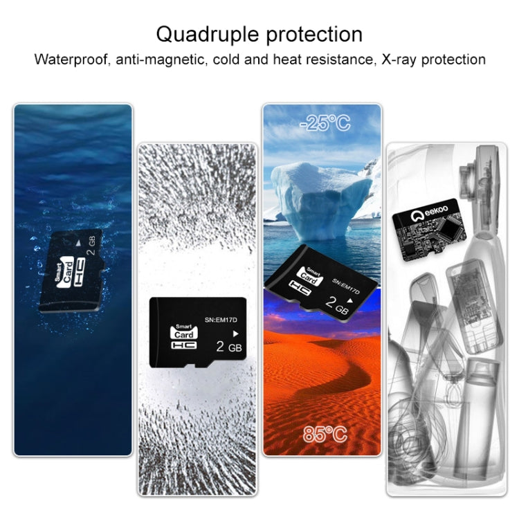 Tarjeta de memoria eekoo 2GB CLASE 4 TF (Micro SD), 2GB
