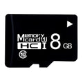 Tarjeta de memoria TF (Micro SD) negra Clase 10 de alta velocidad de 8 GB, 8GB