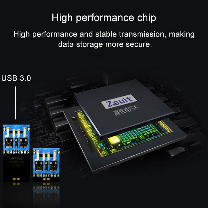 Zsuit 16GB USB 3.0 Mini disco flash USB con forma de anillo de metal, 16GB USB 3.0