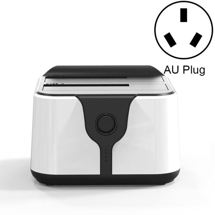 Base para disco duro Blueendless de 2,5/3,5 pulgadas SATA USB 3.0 de 2 bahías