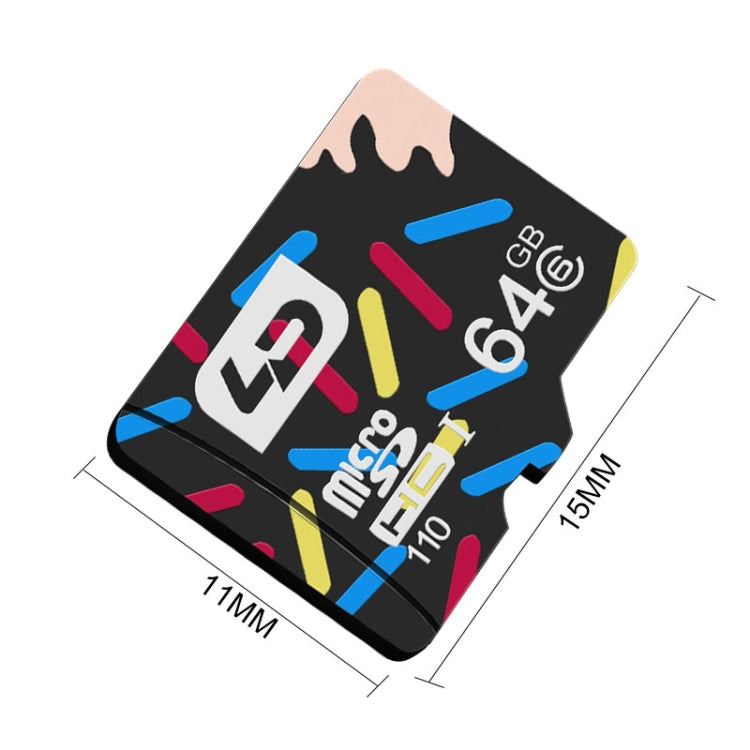 Tarjeta Micro SD de 64 GB Tarjeta de memoria de alta velocidad, 64GB
