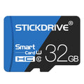 Tarjeta de memoria STICKDRIVE 32GB de alta velocidad U1 azul y negra TF (Micro SD), 32GB