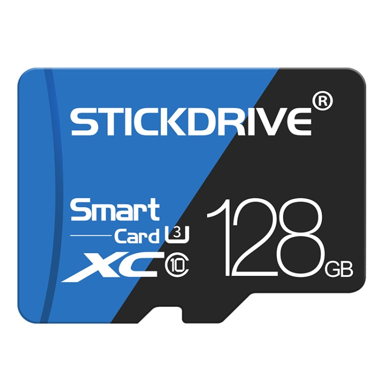 Tarjeta de memoria STICKDRIVE 128GB U3 de alta velocidad azul y negra TF (Micro SD), 128GB