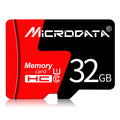 Tarjeta de Memoria MICRODATA 32GB U1 Roja y Negra TF(Micro SD), 32GB