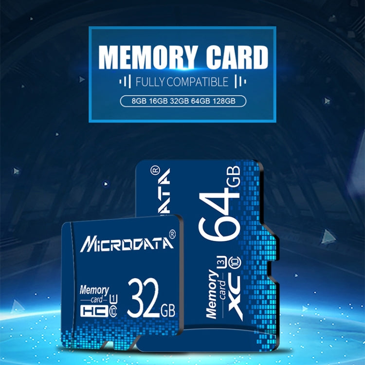 Tarjeta de Memoria MICRODATA 128GB U3 Azul TF(Micro SD), 128GB