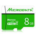 Tarjeta de Memoria MICRODATA 8GB U1 Verde y Blanca TF(Micro SD), 8GB