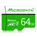 Tarjeta de Memoria MICRODATA 64GB U3 Verde y Blanca TF(Micro SD), 64GB