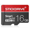 Tarjeta de memoria STICKDRIVE 16GB U1 Línea Blanca Roja y Negra TF(Micro SD), 16GB
