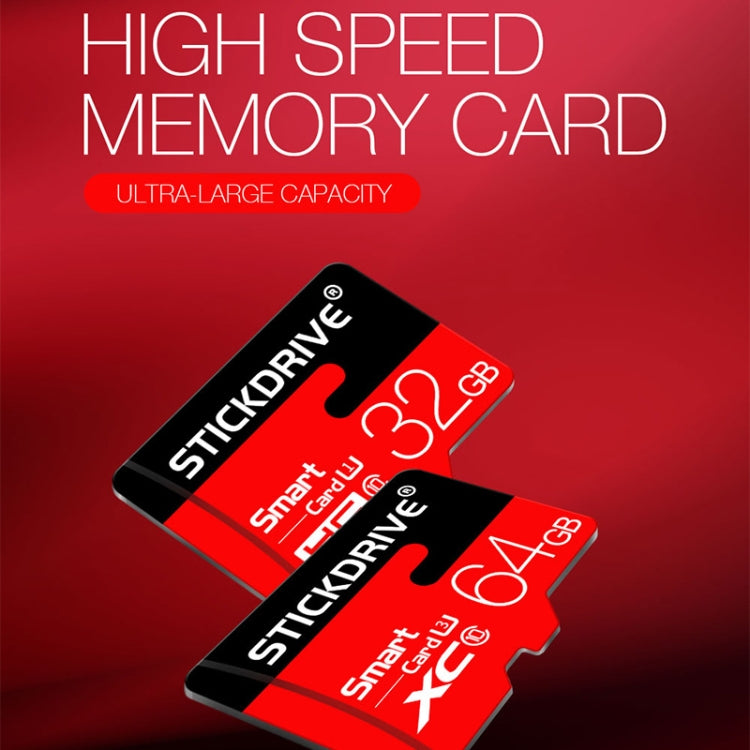 Stickdrive Tarjeta de memoria Micro SD(TF) Clase 10 de alta velocidad de 128 GB, 128GB