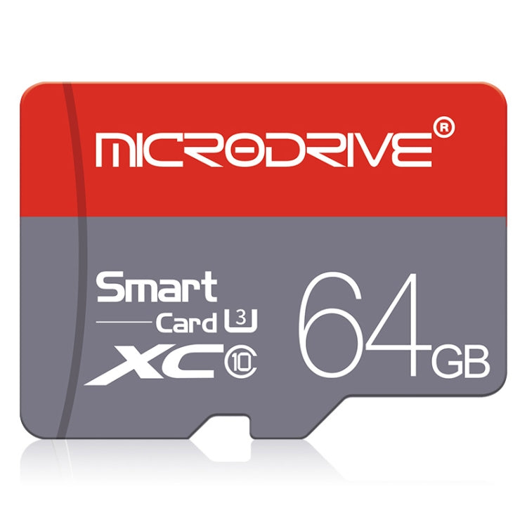 Tarjeta de memoria MicroSD(TF) Microdrive de alta velocidad Clase 10 de 64 GB, 64GB