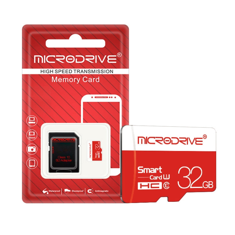 Tarjeta de memoria MicroSD(TF) Microdrive de alta velocidad Clase 10 de 32 GB, 32GB