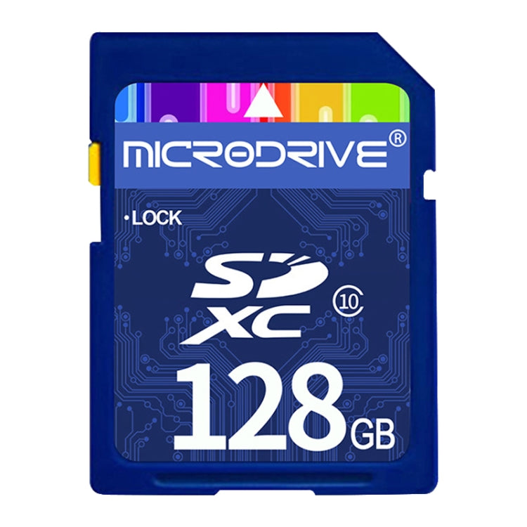 Tarjeta de memoria SD Microdrive de 128 GB de alta velocidad Clase 10 para todos los dispositivos digitales con ranura para tarjeta SD, 128GB