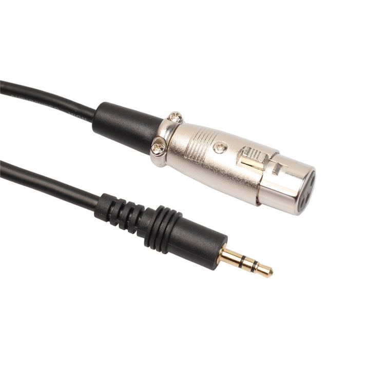 Cable de audio para micrófono de 3 m, 3,5 mm macho a XLR hembra