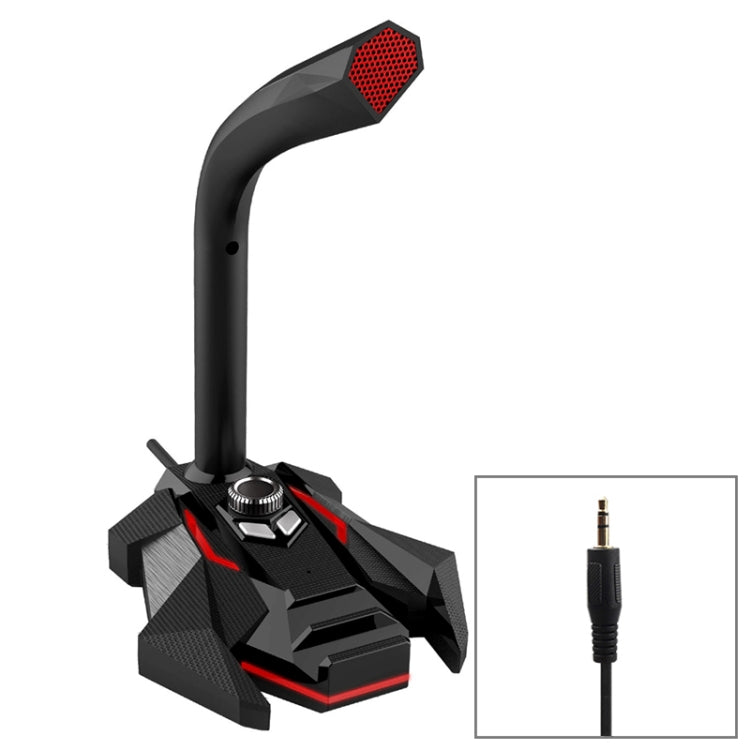 Micrófono condensador de micrófono dual con cable de 3,5 mm de escritorio GK, compatible con PC / Mac para transmisión en vivo, espectáculos, KTV, etc., GK  3.5mm Port/Green, GK  3.5mm Port/Red, GK  3.5mm Port/White