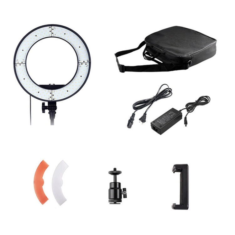 Luz de relleno de anillo LED con temporizador automático para fotografía de ancla de 12 pulgadas, 12 Inch