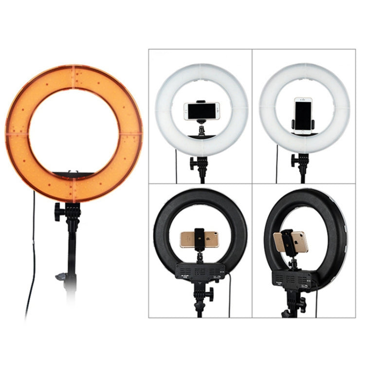 Luz de relleno de anillo LED con temporizador automático para fotografía de ancla de 12 pulgadas, 12 Inch