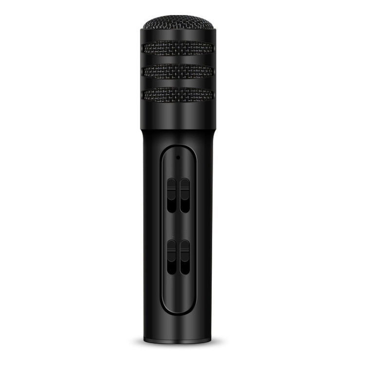 Micrófono de condensador BGN-C7, teléfono móvil Dual, Karaoke, micrófono para cantar en vivo, tarjeta de sonido incorporada
