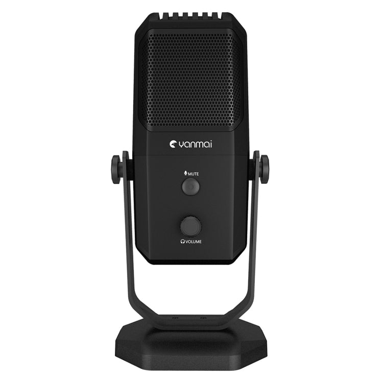 Yanmai SF-900 Micrófono condensador de grabación de estudio multifunción de cuatro directividad con soporte de escritorio