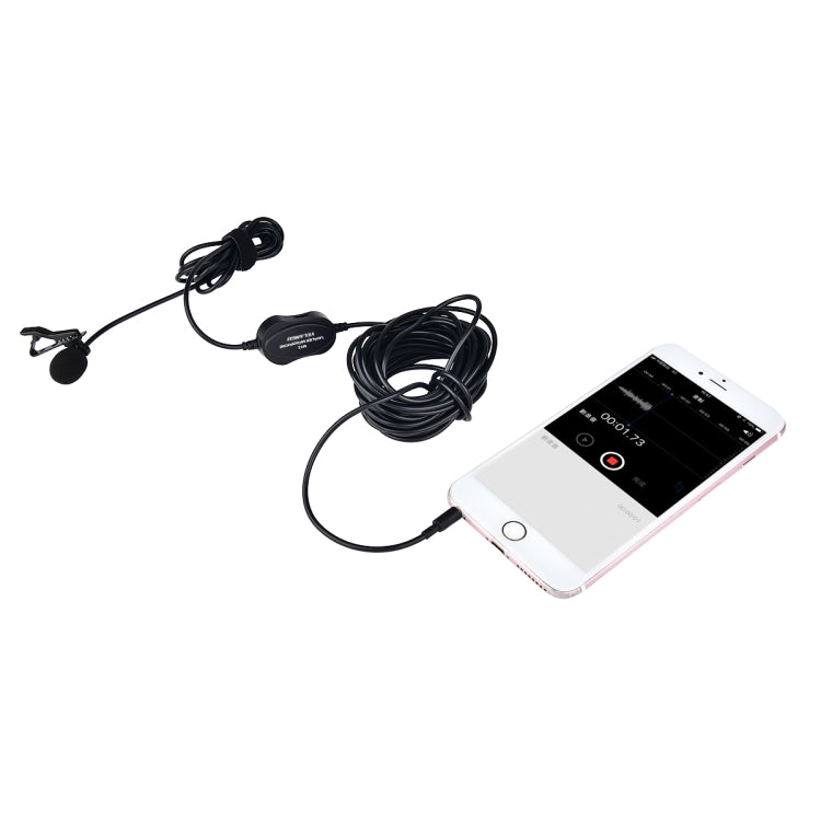 YELANGU YLG9926B MY2 Mini micrófono Lavalier para teléfonos móviles/tabletas/cámaras digitales