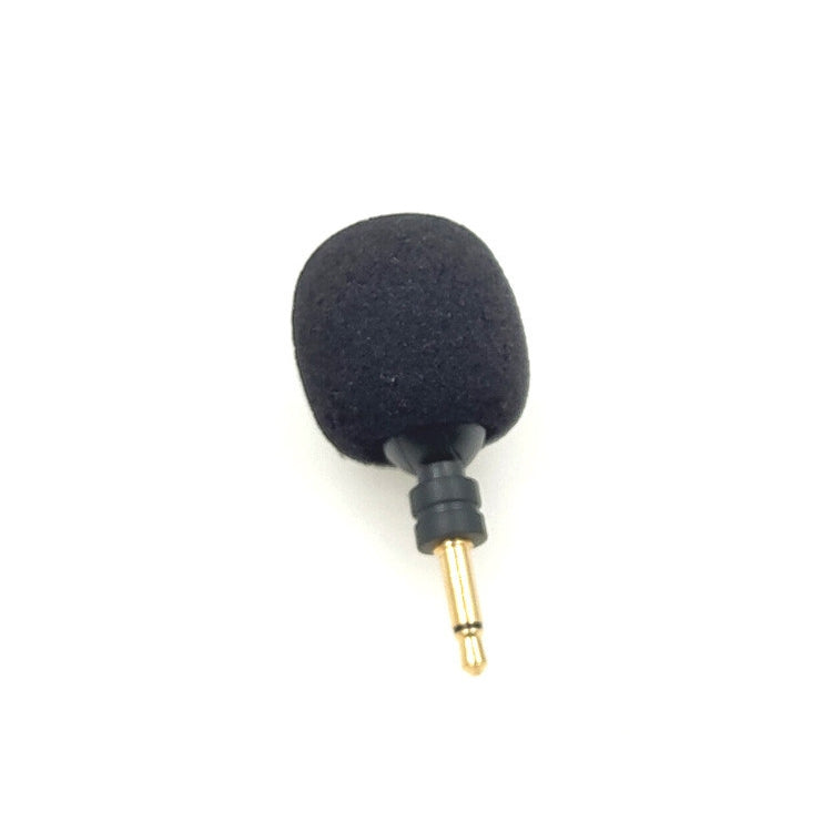 MK-5 Mono 3,5 mm conector chapado en oro teléfono móvil en vivo tableta portátil Mini micrófono curvo, Mono